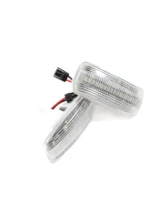 Rennline LED Turn Signal Light Clear for Audi A4 1994-2001, A6 1997-2005, Allroad 2000-2005                                     - EL310     CLEAR - Image 2