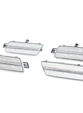 Rennline LED Side Marker Light Front & Rear Clear Audi A7 | S7 | RS7 2012-2017                                     - EL311     CLEAR - Image 3