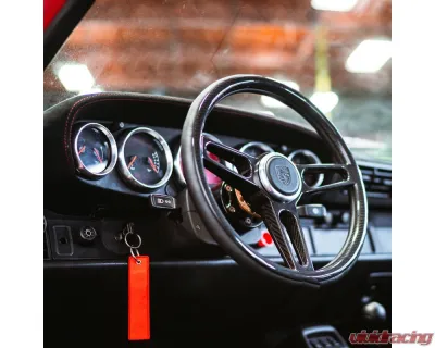 Rennline Aluminum Gauge Bezels Carbon Porsche 911 | 912 | 930 | 964 | 993 1965-1998 - I195