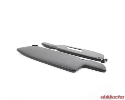 Rennline OE Style Sun Visor Set Black/Cream Porsche 911 | 931 | 912 Coupe 1969-1989 - I148