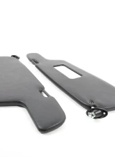 Rennline OE Style Sun Visor Set Black/Cream Porsche 911 | 931 | 912 Coupe 1969-1989                                     - I148 - Image 2