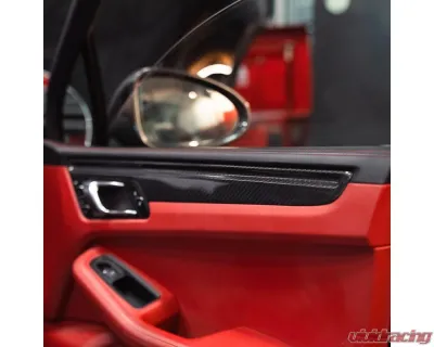 Rennline Carbon Fiber Interior Trim Kit Porsche Macan 2014-2019 - I162.I163