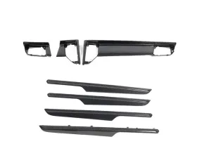 Rennline Carbon Fiber Interior Trim Kit Porsche Macan 2014-2019