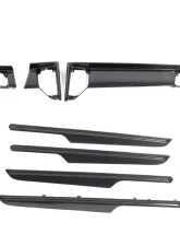 Rennline Carbon Fiber Interior Trim Kit Porsche Macan 2014-2019                                     - I162.I163 - Image 9