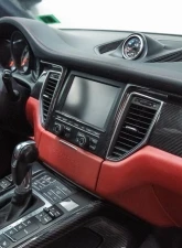 Rennline Carbon Fiber Interior Trim Kit Porsche Macan 2014-2019                                     - I162.I163 - Image 8