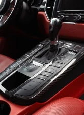 Rennline Carbon Fiber Center Console Surround Porsche 95B Macan 2015+                                     - I170 - Image 5
