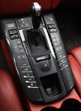 Rennline Carbon Fiber Center Console Surround Porsche 95B Macan 2015+                                     - I170 - Image 6