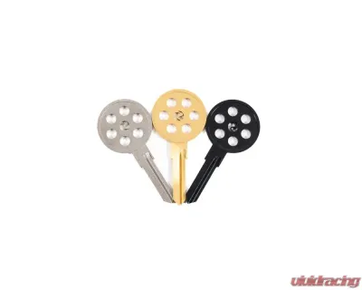 Rennline 917 Style Key Blank Brass for Porsche 924 944 968 1977-1995 - I186      BRASS