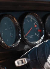 Rennline Aluminum Gauge Bezels Carbon Porsche 911 | 912 | 930 | 964 | 993 1965-1998                                     - I195 - Image 3