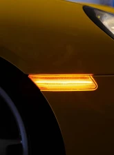 Rennline LED Sequential Side Marker Lights Clear Porsche 997 | 987 2005-2012                                     - EL69      CLEAR - Image 7