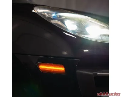 Rennline LED Side Marker Lights Smoked Porsche Macan 95B 2015-2025 - EL74      SMOKED