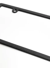 Carbon Fiber License Plate Frame Black                                     - E1075     BLACK - Image 8