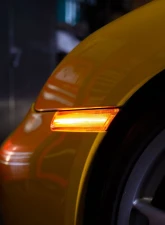 Rennline LED Sequential Side Marker Lights Clear Porsche 997 | 987 2005-2012                                     - EL69      CLEAR - Image 6