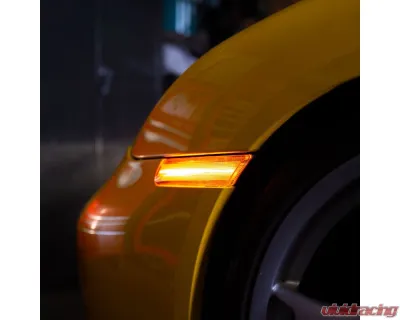 Rennline LED Sequential Side Marker Lights Clear Porsche 997 | 987 2005-2012 - EL69      CLEAR