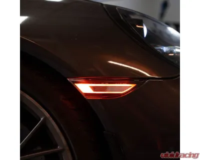 Rennline LED Side Marker Lights Clear Porsche 991 | 981 | 718 2012+ - EL73      CLEAR
