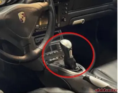Rennline Shift Boot Early Generation Black Stitches Porsche 986|996 1997-2005 - I139      AR