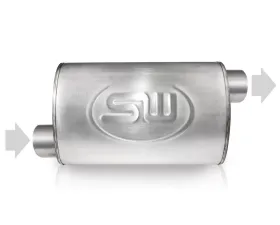 Stainless Works Turbo S-tube Muffler 2-1/4