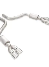 Stainless Works Legend Axleback w/Quad Polished 4" Tips Dodge Challenger 5.7L/6.2L/6.4L 2015-2021                                     - CHAL16ABL4 - Image 3