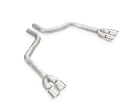 Stainless Works Rear Resonator Delete w/Quad Polished 4