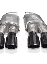 Stainless Works 3" Axleback Legend Factory Connect w/ Chrome Black Tip Finish Ford Mustang GT 2018-2021                                     - M18ABLB - Image 4