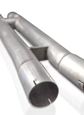 Stainless Works 3" Mid Resonator Delete H-Pipe Factory Connect Ford Mustang GT 2018-2021                                     - M18RESDH - Image 2