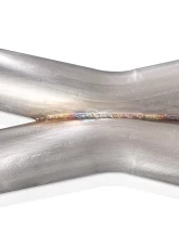 Stainless Works 3" Mid Resonator Delete X-Pipe Ford Mustang GT 2018-2021                                     - M18RESDX - Image 3