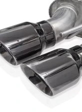Stainless Works Chrome Black Legend Classic Sound Stock System Signature Axleback w/ Dual Mode Valves Chevrolet Camaro SS 2016-2024                                     - CA16RVMKFLBC - Image 5