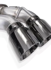 Stainless Works Chrome Black Legend Classic Sound Stock System Signature Axleback w/ Dual Mode Valves Chevrolet Camaro SS 2016-2024                                     - CA16RVMKFLBC - Image 6