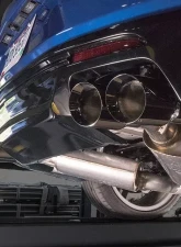 Stainless Works Chrome Black Legend Classic Sound Stock System Signature Axleback w/ Dual Mode Valves Chevrolet Camaro SS 2016-2024                                     - CA16RVMKFLBC - Image 9