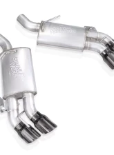 Stainless Works Chrome Black Legend Classic Sound Stock System Signature Axleback w/ Dual Mode Valves Chevrolet Camaro SS 2016-2024                                     - CA16RVMKFLBC - Image 10