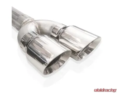 Stainless Works Legend Axleback w/Quad Polished 4" Tips Dodge Challenger 5.7L/6.2L/6.4L 2015-2021 - CHAL16ABL4