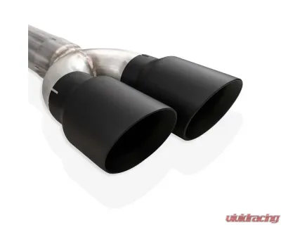 Stainless Works Legend Axleback w/Quad Blackout 4" Tips Dodge Challenger 5.7L/6.2L/6.4L 2015-2021 - CHAL16ABL4B