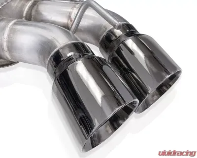 Stainless Works 3" Axle-Back With Valve Quad Black Tips Chevrolet Camaro 2016-2023 - CA16RVMKPBC