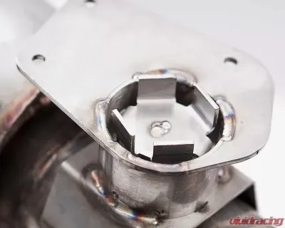 Stainless Works 3" Axle-Back With Valve Quad Black Tips Chevrolet Camaro 2016-2023 - CA16RVMKPBC
