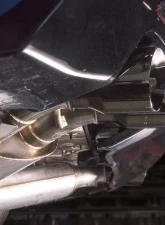 Stainless Works 3" Axle-Back With Valve Quad Black Tips Chevrolet Camaro 2016-2023                                     - CA16RVMKPBC - Image 8