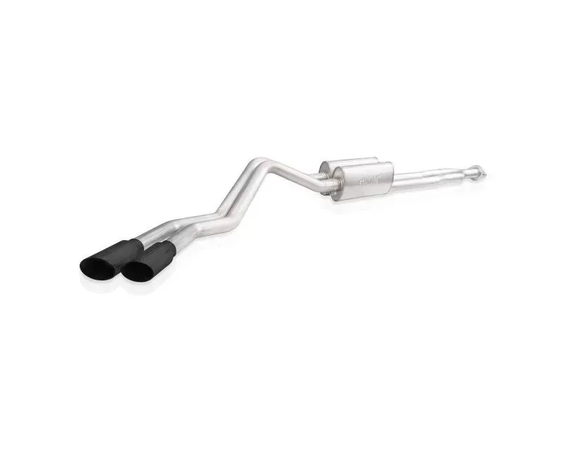Stainless Works Legend Catback Black Tips Chevy Silverado | GMC Sierra HD 2020-2023 - CT220CBL-B