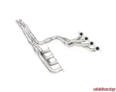 Stainless Works 1-7/8" Long Tube Header Kit Factory Connect X-Pipe Chevy Silverado | GMC Sierra HD 2020-2023 - CT220HSTCAT