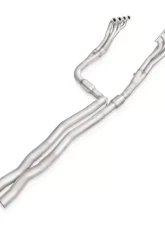 Stainless Works 1-7/8" Long Tube Header Kit Factory Connect X-Pipe Chevy Silverado | GMC Sierra HD 2020-2023                                     - CT220HSTCAT - Image 3