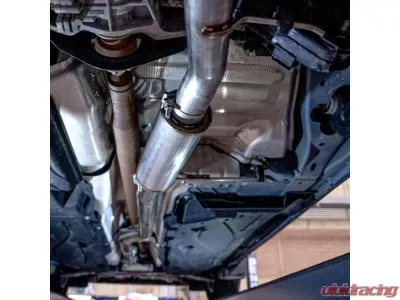 Stainless Works 3" Exhaust Size Factory Connect Classic Round Muffler Multiple Tips Exit Options Catback s Ford Maverick 2.0L 2022+ - FMAVCB