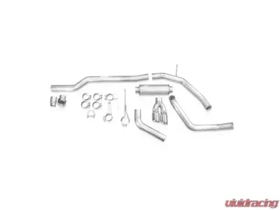 Stainless Works 3" Exhaust Size Factory Connect Classic Round Muffler Multiple Tips Exit Options Catback s Ford Maverick 2.0L 2022+ - FMAVCB