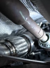 Stainless Works 3" Lead Pipe Size Factory Connect EPA Approved High-Flow Cat Downpipe Ford Maverick 2.0L 2022+                                     - FMAVDP - Image 5