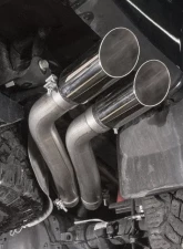 Stainless Works 304SS Legend Catback w/4" Polished Tips Ford F-250 | F-350 2020-20213                                     - FT220CBL - Image 3