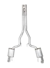Stainless Works Catback Dual Tips Redline Sound H-Pipe Performance Connect Mustang GT 2024-2025                                     - M24CBHPCR - Image 2