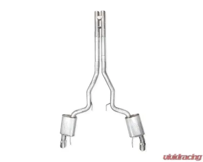 Stainless Works Catback Dual Tips Redline Sound H-Pipe Performance Connect Mustang GT 2024-2025 - M24CBHPCR