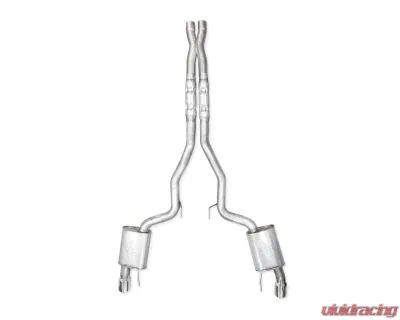 Stainless Works Catback Dual Tips Legend Sound X-Pipe Factory Connect Mustang GT 2024-2025 - M24CBXFCL