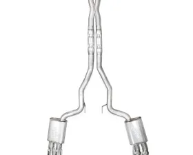 Stainless Works Catback Quad Tips Legend Sound X-Pipe Performance Connect Mustang GT 2024-2025