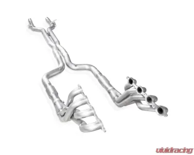 Stainless Works 1 7/8" High-Flow Cats Header Kit w/ Delete Plate Chevrolet Camaro SS 2016-2024 - SCA16HCST