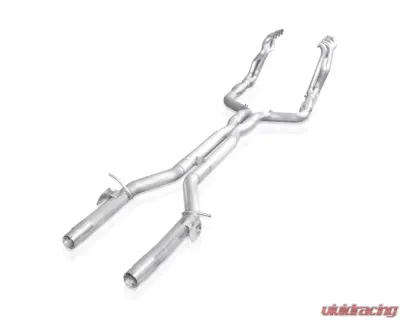Stainless Works 1 7/8" High-Flow Cats Header Kit w/ Delete Plate Chevrolet Camaro SS 2016-2024 - SCA16HCST