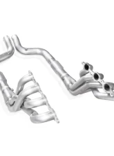 Stainless Works 1 7/8" High-Flow Cats Header Kit w/ Delete Plate Chevrolet Camaro SS 2016-2024                                     - SCA16HCST - Image 3