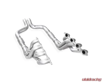 Stainless Works 1 7/8" High-Flow Cats Header Kit w/ Delete Plate Chevrolet Camaro SS 2016-2024 - SCA16HCST